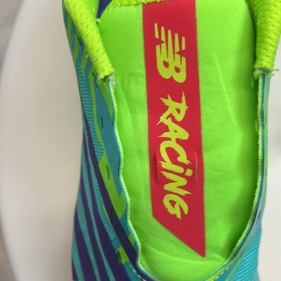 New Balance XC7 Racing Shoes Men’s Size 9 with New replacement Spikes Kit - Picture 5 of 10